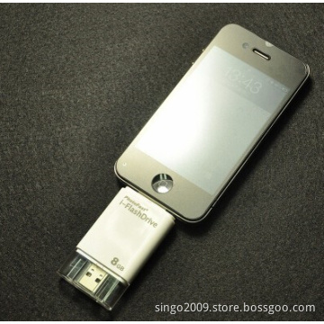 Plastic Material Mobile Phone Style USB Flash Drive